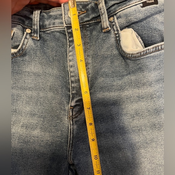 Mavi. 30”W 28”L Maria Split Jeans - Picture 6 of 11